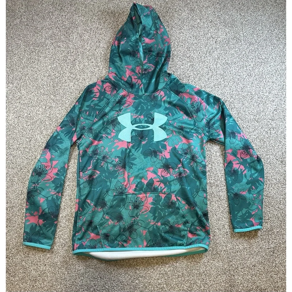 Girls Under Armour Youth X Large Hoodie, Floral